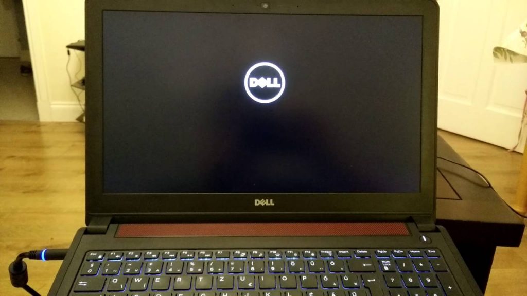 laptop black screen problem dell